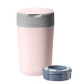 Tommee Tippee Twist & Click Nappy Disposal Bin Sangenic Tec Pink