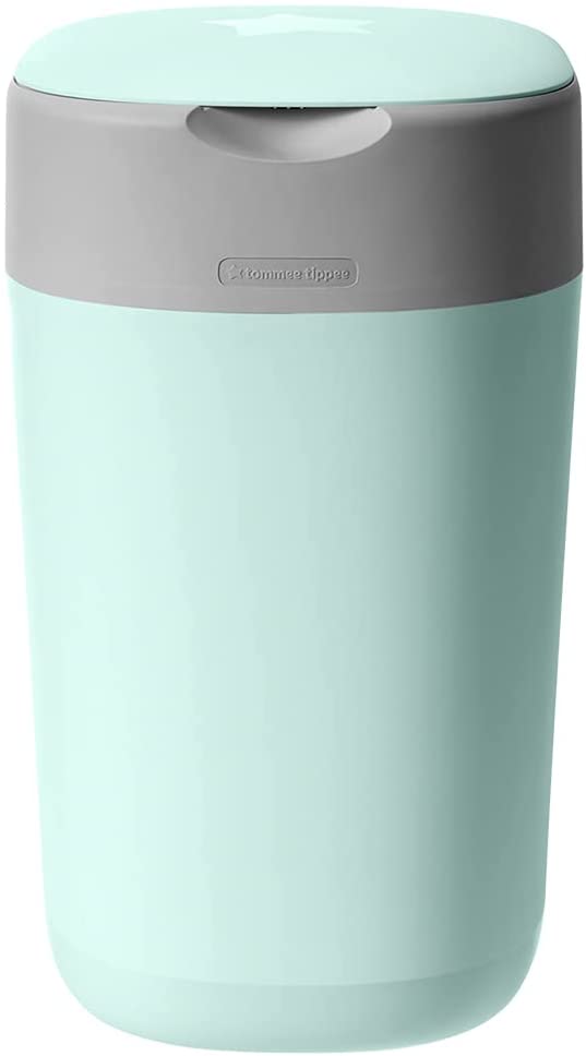 Tommee Tippee Twist & Click Nappy Disposal Bin Sangenic Tec Green