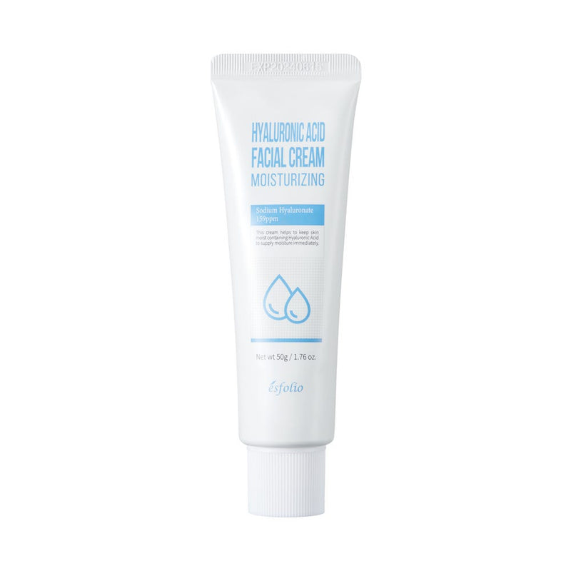 Esfolio Hyaluronic Acid Facial Cream Moisturizing Formula with Niacinamide 50 g
