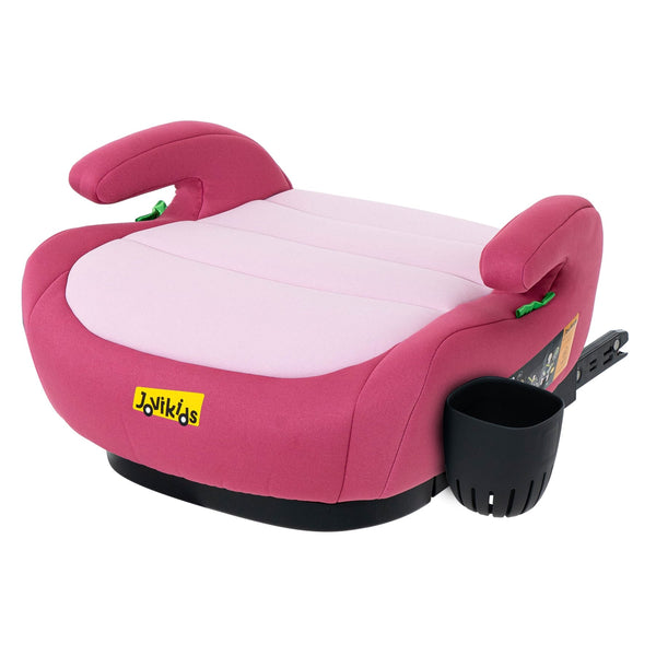 Jovikids Ohho+ I-Size Backless Booster Seat ISOFIX Cup Holder Blush Pink