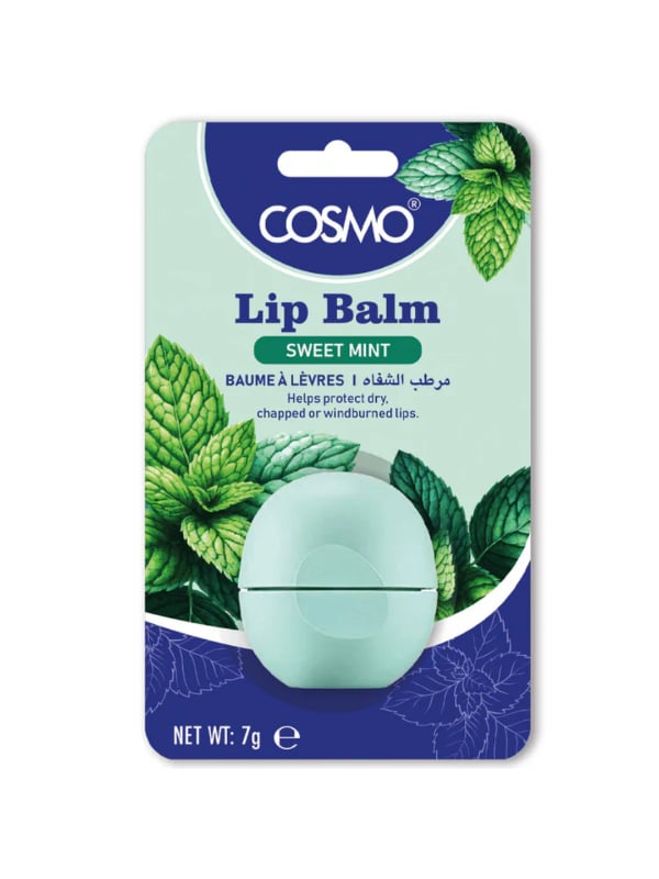 Cosmo Sweet Mint Lip Balm Cooling Hydration Mint Finish