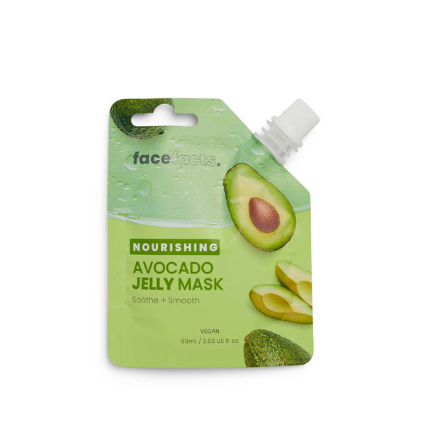 Face Facts Jelly Mask Avocado Extract Glycerin 60 ml