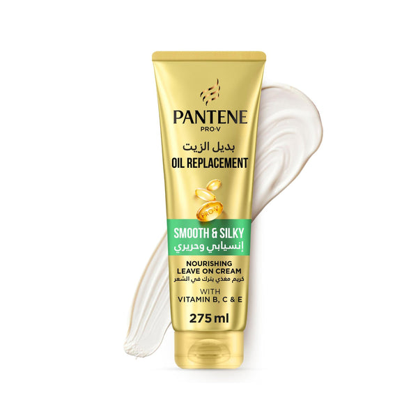 Pantene Oil Replacement Smooth & Silky Leave-In Hair Treatment