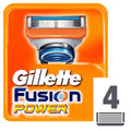Gillette Fusion Power Razor Blade Refills 5 Anti-Friction Blades 4 Pieces