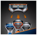 Gillette Fusion Power Razor Blade Refills 5 Anti-Friction Blades 4 Pieces