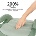 Jovikids Ohho I-Size Backless Booster Seat with ISOFIX, 4-12 Years, Green