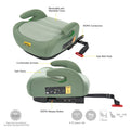 Jovikids Ohho I-Size Backless Booster Seat with ISOFIX, 4-12 Years, Green