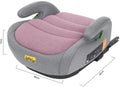 Jovikids Ohho I-Size Backless Booster Seat ISOFIX Pink, Ages 4 to 12 Years
