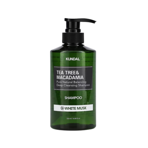 Kundal Natural Tea Tree Macadamia & White Musk Shampoo 500ml