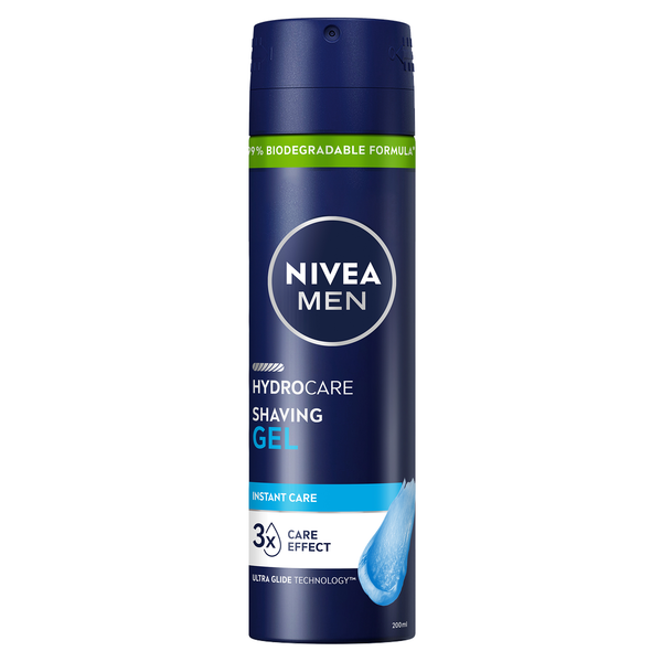 NIVEA Men Protect & Care Shaving Gel with Aloe Vera and Provitamin B5