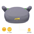 Jovikids Yoho Backless Booster Seat 3-Point Seat Belt Group 3 Grey, 6-12 Years