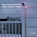 Hubble Nursery Pal Glow Smart HD Baby Monitor with Wi-Fi, Night Light and Two-Way Talk