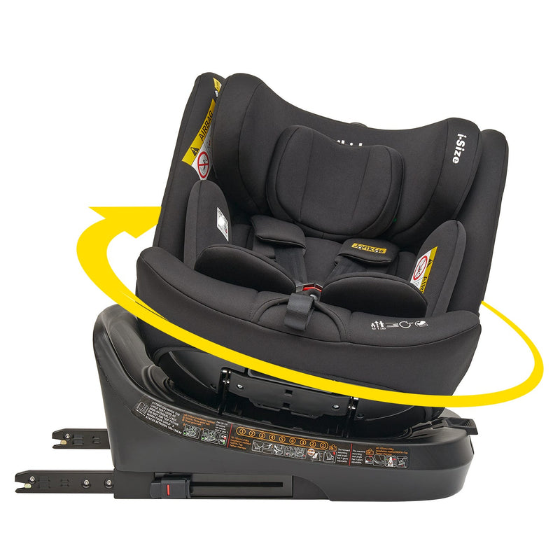 Jovikids Ranger TT ISOFIX Convertible Baby Car Seat, i-Size R129, 360 Rotation, Black