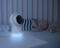 Hubble Nursery Pal Glow+ Smart HD Baby Monitor, 5-Inch Screen, Wi-Fi, Night Light