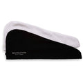Revolution Haircare Microfiber Hair Towel Wraps, Black and White, 2 Pack