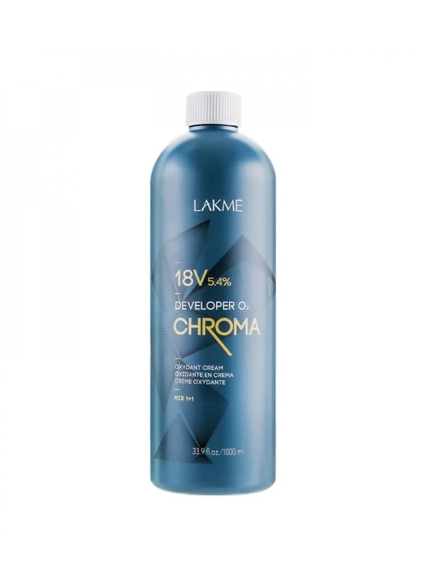 Lakme Chroma Developer Oxygen Cream Concentrate 18 Vol 5.4% 1000ml