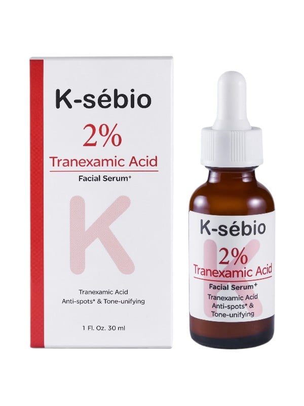 K-Sebio 2% Tranexamic Acid Serum, Radiance and Even-Tone Care, 30 ml