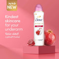 Dove Go Fresh Pomegranate Deodorant Spray with Lemon Extracts, 150 ml