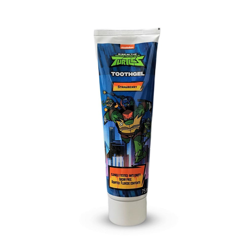 Nickelodeon Ninja Turtles Strawberry Fluoride Tooth Gel for Children