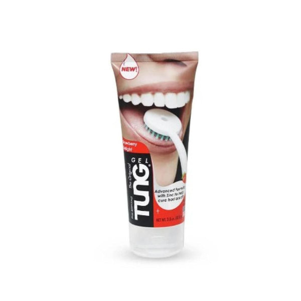 Fresh Tongue Gel Strawberry Flavor Zinc Formula with Applicator