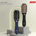 Rebune Infrared Hair Styler RE-2100 Tourmaline Ceramic Oval Brush 1300W