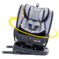 Jovikids Angela Baby Infant Car Seat 360 Swivel Isofix Convertible Group 0+/1/2/3 Black 0-12 Years