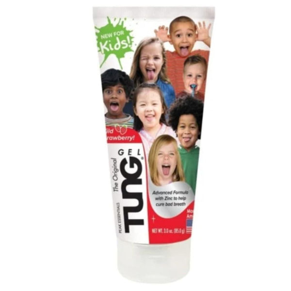 Fresh Tung Kids Tongue Cleaning Gel with Zinc, Strawberry Flavor