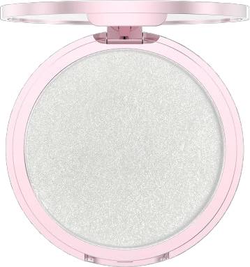 Bolver Diamond Face Highlighter Powder Shimmery Silver DH01