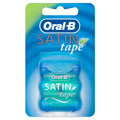 Oral-B Satin Tape Dental Floss Mint, Smooth Oval Design, 25 m