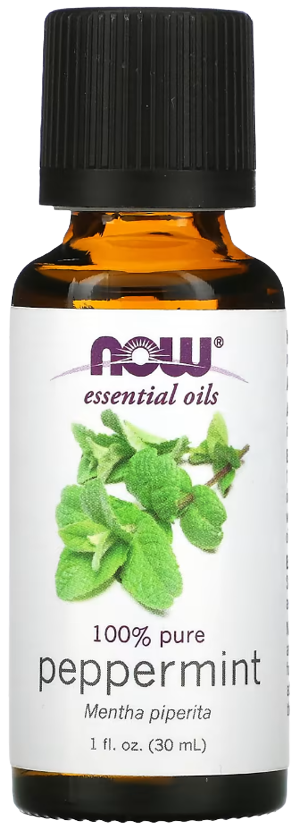 NOW Pure Peppermint Essential Oil Refreshing Aromatic Oil