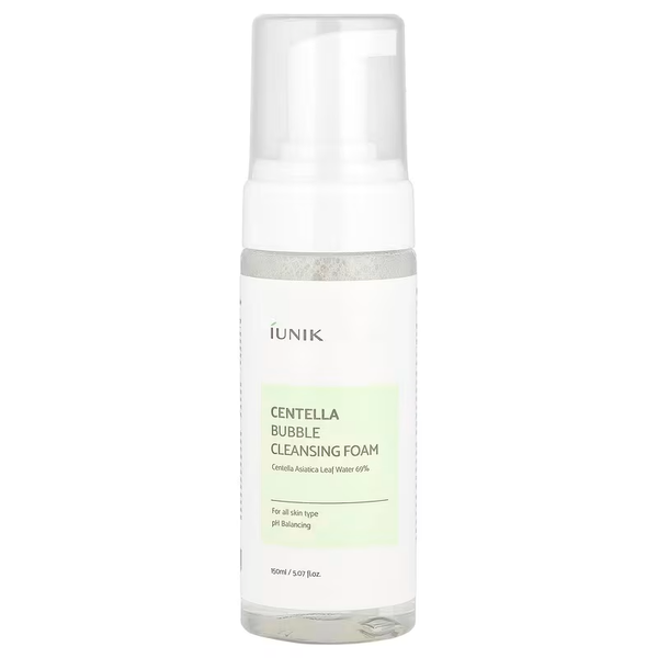 iUNIK Centella Bubble Cleansing Foam Facial Cleanser