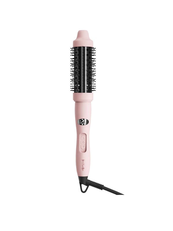 La belle Quiet Brush Silent Thermal Hair Brush Negative Ion Technology Pink