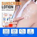 Disaar Moisturizing Sunscreen Lotion SPF 50 Lightweight UVA UVB Protection 50 ml