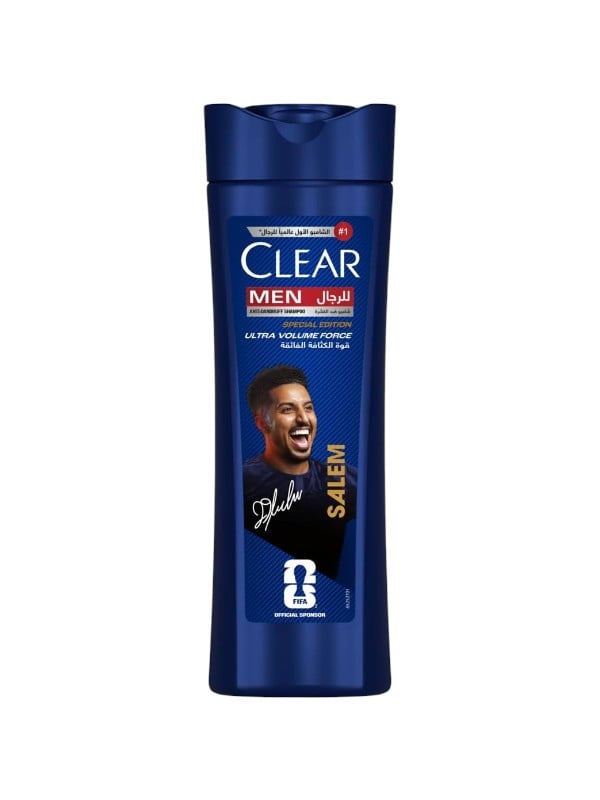 Clear Men Ultra Volume Force Anti-Dandruff Shampoo Deep Cleansing 600ml