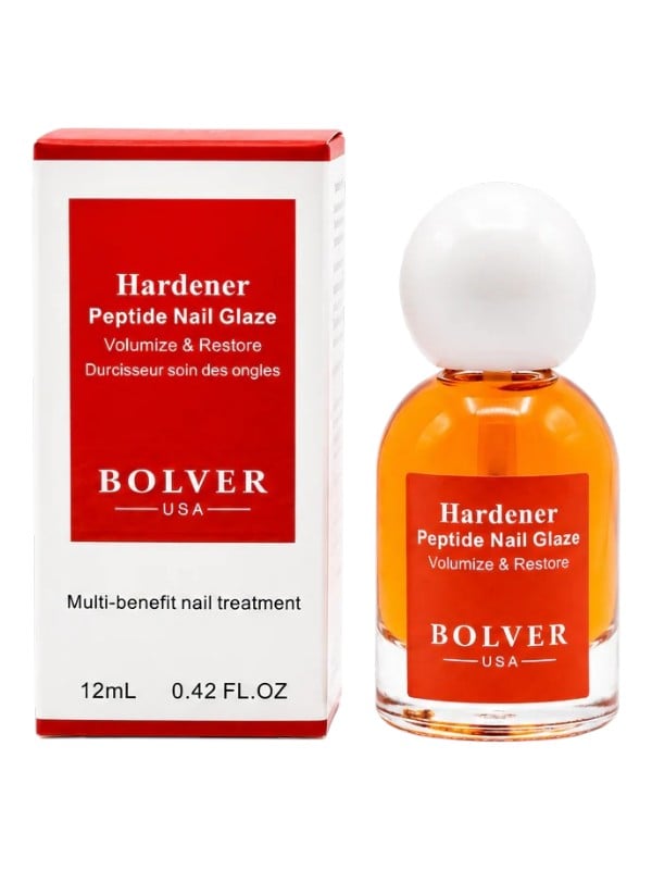 Bolver Nail Strengthener Treatment with Base Coat Use, BV005, 12ml