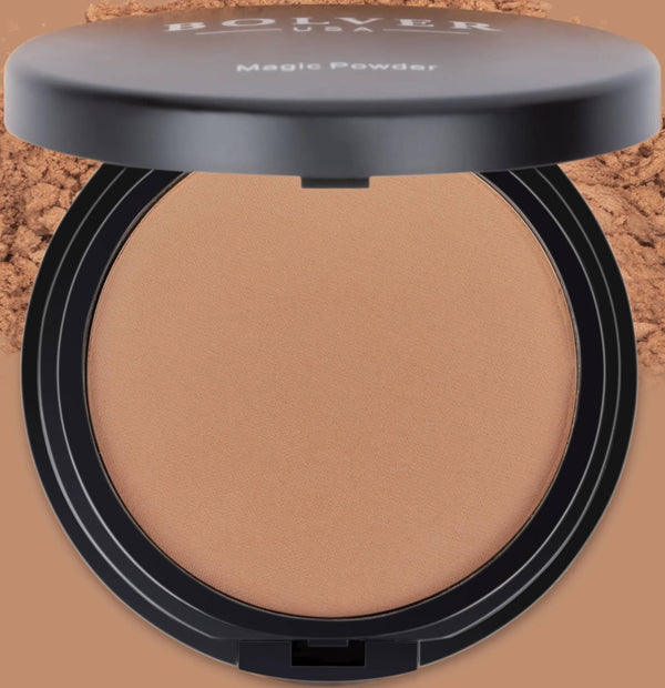 Bolver Magic Face Pressed Powder Natural Finish Bronze P16