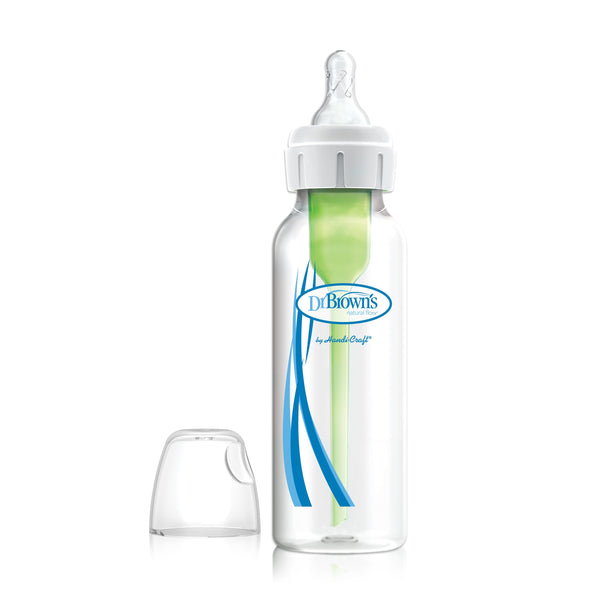 DrBrown's Narrow Neck Plastic Feeding Bottle Vent System 250 ml