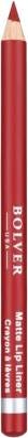 Bolver Lip Liner Pencil Matte Finish Red L13
