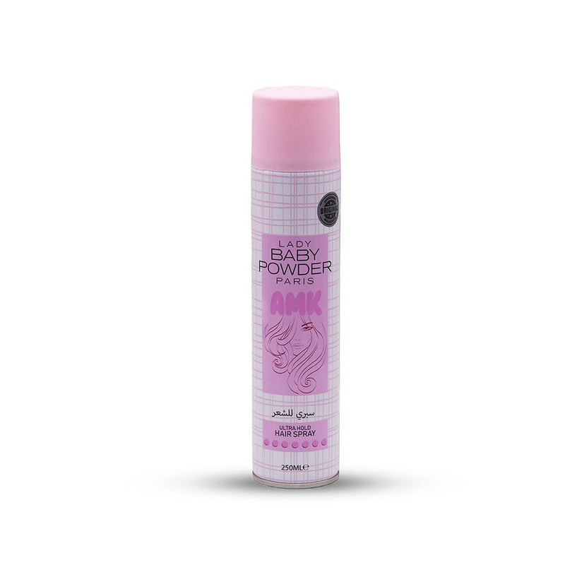 BABY POWDER Lady Baby Powder AMK Hairspray, Medium Hold, 250 ml