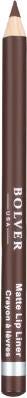 Bolver Lip Liner Pencil Matte Brown L16