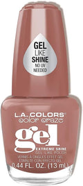 L.A. Colors Boho Chic Gel Nail Polish High-Shine Finish Western Boots Pinkish Nude