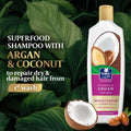 Parachute Addict Coconut & Argan Damage Repair Shampoo Nourishing Formula 340ml