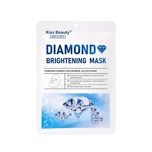 Kiss Beauty Diamond Face Mask Hydrating Brightening Skincare