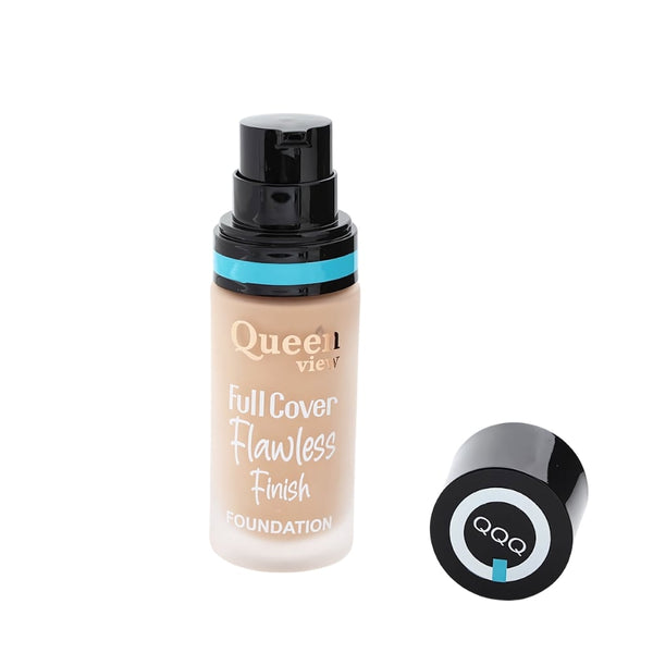 Queen View Full Cover Flawless Finish Foundation Liquid Natural Finish Shade 105