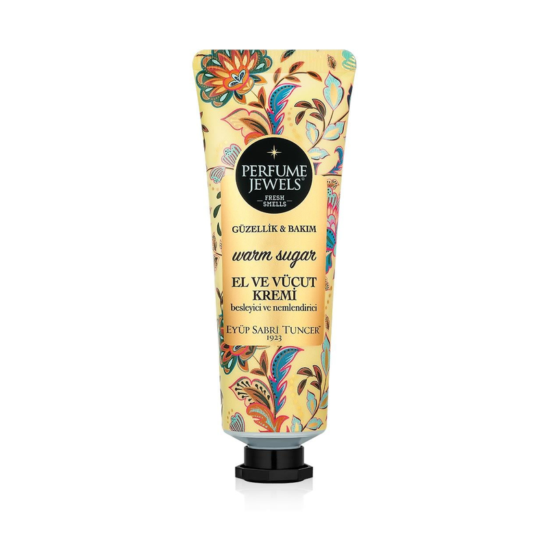 Eyup Sabri Tuncer Perfume Jewels Warm Sugar Hand and Body Cream Moisturizing 50 ml
