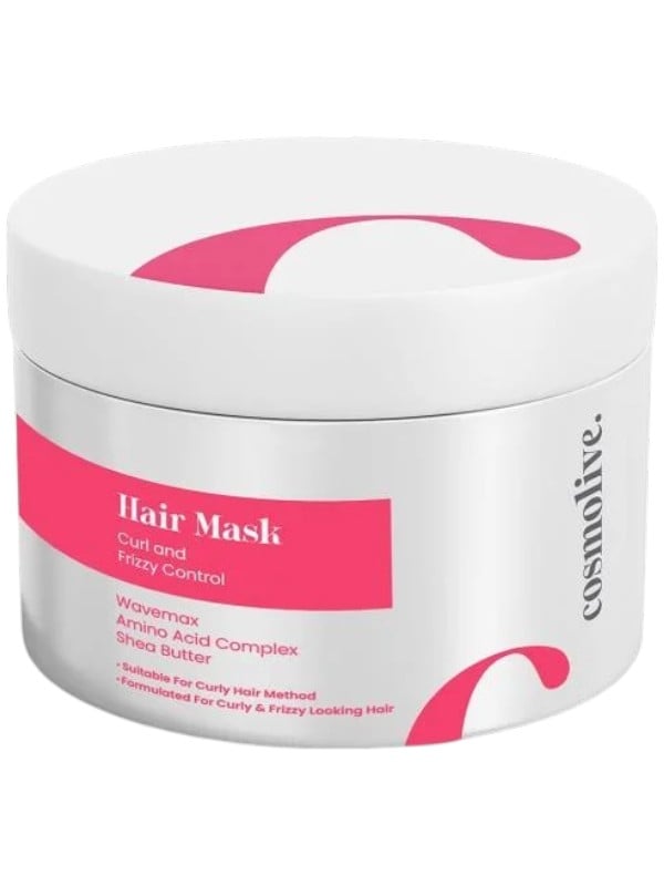 Cosmolive Hair Mask for Curly and Wavy Hair with Shea Butter and Nourishing Oils, 250 ml