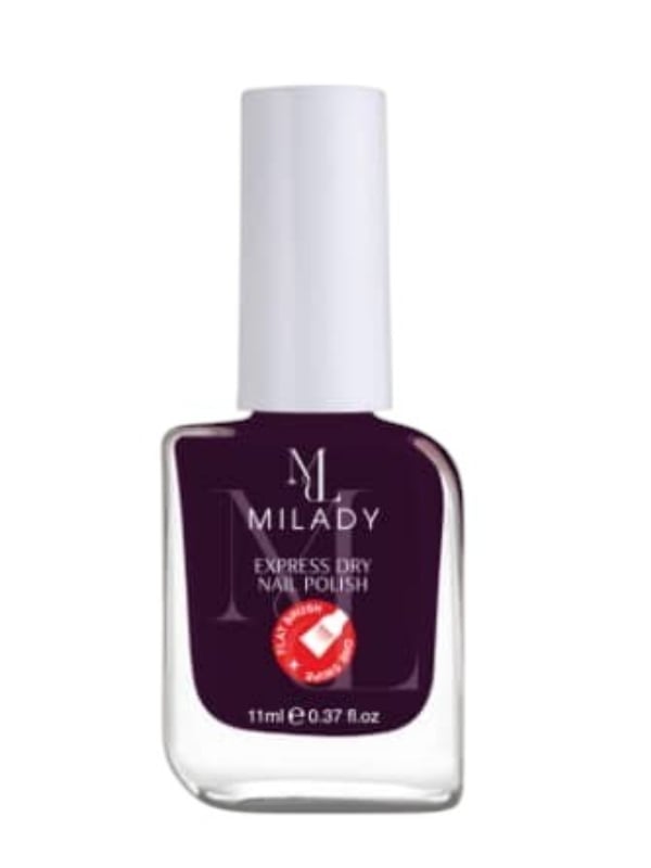 Milady Nail Polish Glossy Finish Shade 578 Dark 11 ml
