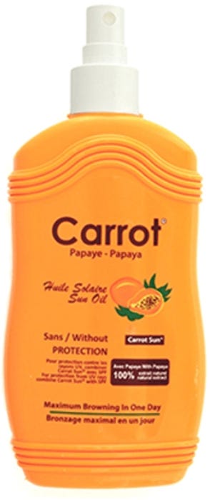 Carrot-Sun Papaya Sun Tan Oil, 200 ml