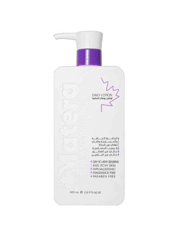 Matera Daily Lotion Lightweight Fragrance-Free Niacinamide & Vitamin E 500 ml