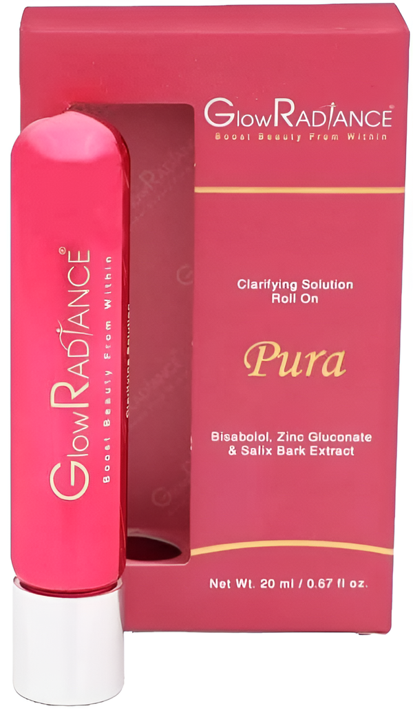 GlowRadiance Pura Clarifying Roll-On Solution Glycolic Salicylic Acid 20 ml